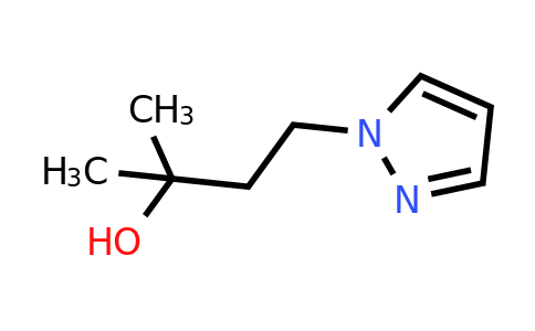 1525587-48-7 | 2-Methyl-4-(1h-pyrazol-1-yl)butan-2-ol