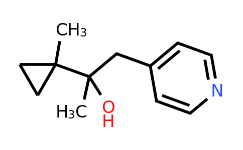 1528577-82-3 | 2-(1-Methylcyclopropyl)-1-(pyridin-4-yl)propan-2-ol