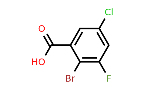 1529288-48-9 | 2-Bromo-5-chloro-3-fluorobenzoic acid