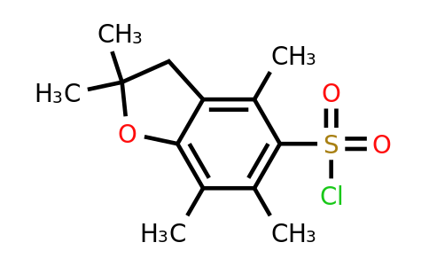 154445-78-0 | 2,2,4,6,7-Pentamethyl-2,3-dihydrobenzofuran-5-sulfonyl chloride