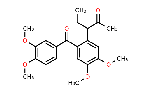 15462-91-6 | 3-[2-(3,4-Dimethoxybenzoyl)-4,5-dimethoxyphenyl]pentan-2-one