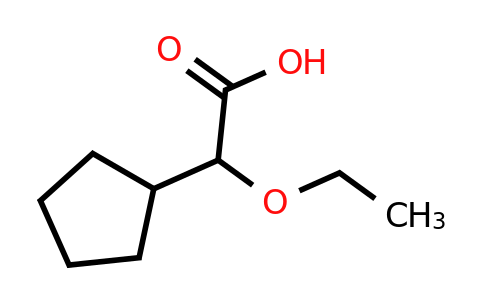 1549522-72-6 | 2-Cyclopentyl-2-ethoxyacetic acid