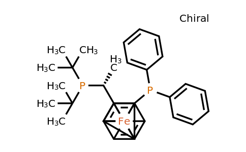 155830-69-6 | (R)-1-[(S)-2-(Diphenylphosphino)ferrocenyl]ethyldi-tert-butylphosphine