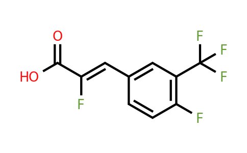 1564157-26-1 | 2-Fluoro-3-[4-fluoro-3-(trifluoromethyl)phenyl]prop-2-enoic acid