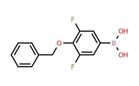 156635-88-0 | (4-(Benzyloxy)-3,5-difluorophenyl)boronic acid