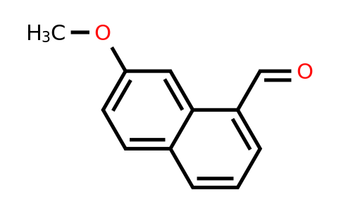 158365-55-0 | 7-Methoxynaphthalene-1-carboxaldehyde