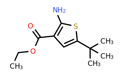158461-00-8 | Ethyl 2-amino-5-tert-butylthiophene-3-carboxylate