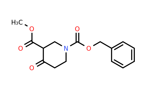 159299-93-1 | 4-Oxo-1,3-piperidinedicarboxylic acid 1-benzyl ester 3-methyl ester
