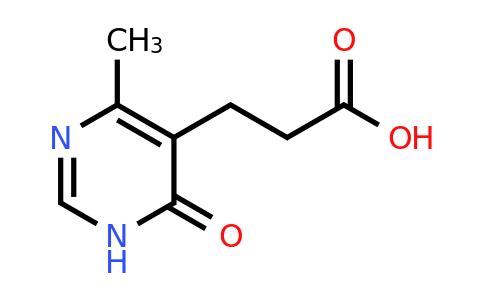 160096-98-0 | 3-(4-Methyl-6-oxo-1,6-dihydropyrimidin-5-yl)propanoic acid
