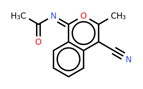 161468-31-1 | 1H-1-Acetylimino-3-methylbenzo[c]pyran-4-carbonitrile