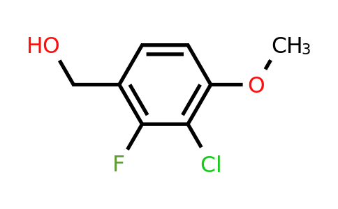 1616601-81-0 | (3-Chloro-2-fluoro-4-methoxyphenyl)methanol