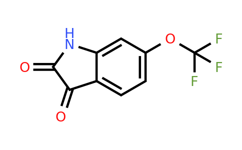 162252-92-8 | 6-(Trifluoromethoxy)indoline-2,3-dione