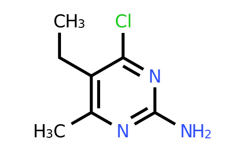 162272-59-5 | 4-Chloro-5-ethyl-6-methylpyrimidin-2-amine