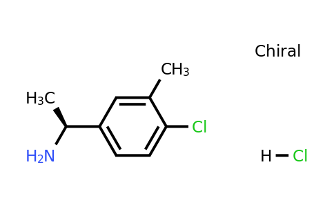 1624272-56-5 | (S)-1-(4-Chloro-3-methylphenyl)ethanamine hydrochloride