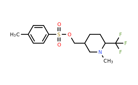 1637310-83-8 | [1-methyl-6-(trifluoromethyl)piperidin-3-yl]methyl 4-methylbenzene-1-sulfonate
