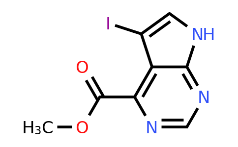 1638771-48-8 | methyl 5-iodo-7H-pyrrolo[2,3-d]pyrimidine-4-carboxylate