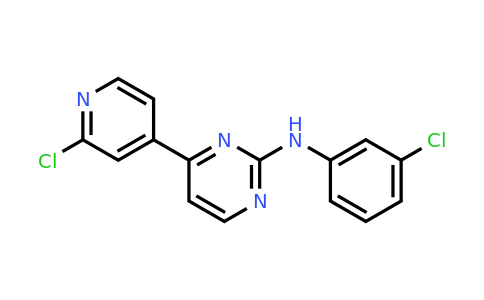 164658-40-6 | N-(3-chlorophenyl)-4-(2-chloropyridin-4-yl)pyrimidin-2-amine
