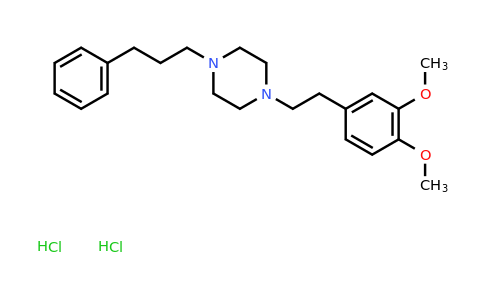 165377-44-6 | 1-(3,4-Dimethoxyphenethyl)-4-(3-phenylpropyl)piperazine dihydrochloride