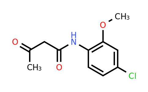 16539-51-8 | N-(4-Chloro-2-methoxy-phenyl)-3-oxo-butyramide