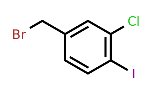 166386-59-0 | 3-Chloro-4-iodobenzyl bromide