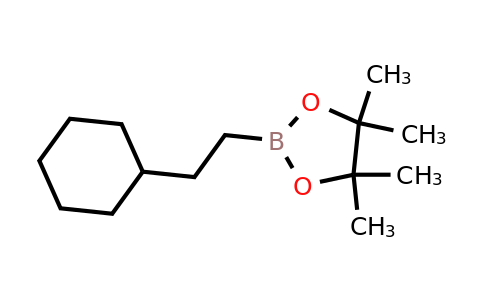 167692-95-7 | 2-(2-Cyclohexylethyl)-4,4,5,5-tetramethyl-1,3,2-dioxaborolane