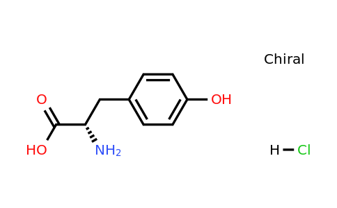 16870-43-2 | (S)-2-Amino-3-(4-hydroxyphenyl)propanoic acid hydrochloride