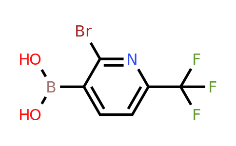 1688675-75-3 | 2-Bromo-6-(trifluoromethyl)pyridine-3-boronic acid