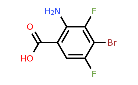 1698027-86-9 | 2-amino-4-bromo-3,5-difluorobenzoic acid