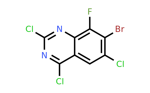 1698028-11-3 | 7-Bromo-2,4,6-trichloro-8-fluoroquinazoline