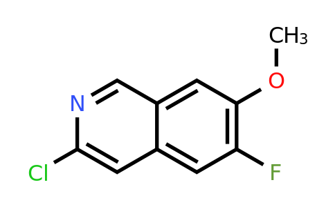 1698813-47-6 | 3-Chloro-6-fluoro-7-methoxyisoquinoline