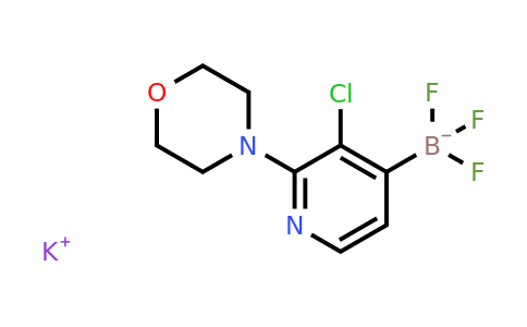 1704704-32-4 | Potassium (3-chloro-2-morpholinopyridin-4-yl)trifluoroborate