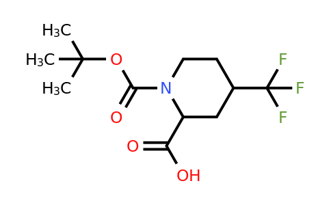 1706541-29-8 | 1-tert-butoxycarbonyl-4-(trifluoromethyl)piperidine-2-carboxylic acid
