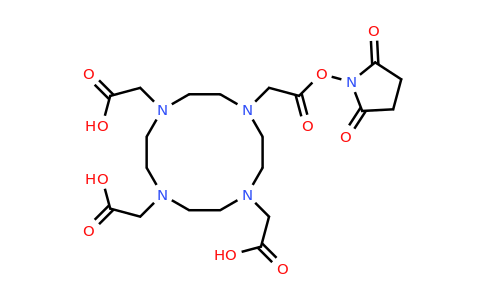 170908-81-3 | 1,4,7,10-Tetraazacyclododecane-1,4,7,10-tetraacetic acid, 1-(2,5-dioxo-1-pyrrolidinyl) ester