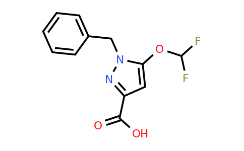 1710661-08-7 | 1-benzyl-5-(difluoromethoxy)-1H-pyrazole-3-carboxylic acid