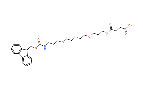 172089-14-4 | 17-Oxo-6,9,12-trioxa-2,16-diazaeicosanedioic acid 1-(9H-fluoren-9-ylmethyl) ester