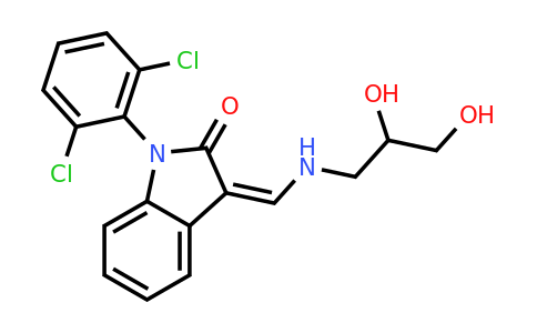 172371-96-9 | (Z)-1-(2',6'-Dichlorophenyl)-3-(beta,gamma-dihydroxypropyl)aminomethylene-2-indolinone