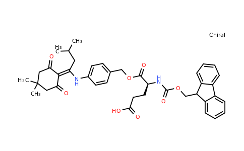 172611-75-5 | Fmoc-L-glutamic acid-a-4-[N-{1-(4,4-dimethyl-2,6-dioxocyclohexylidene)-3-methylbutyl}amino] benzyl ester