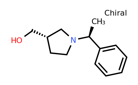 173724-95-3 | ((S)-1-((S)-1-Phenylethyl)pyrrolidin-3-yl)methanol