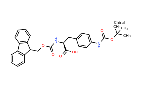174132-31-1 | (S)-2-((((9H-Fluoren-9-yl)methoxy)carbonyl)amino)-3-(4-((tert-butoxycarbonyl)amino)phenyl)propanoic acid