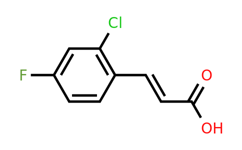 174603-37-3 | (E)-3-(2-chloro-4-fluorophenyl)acrylic acid