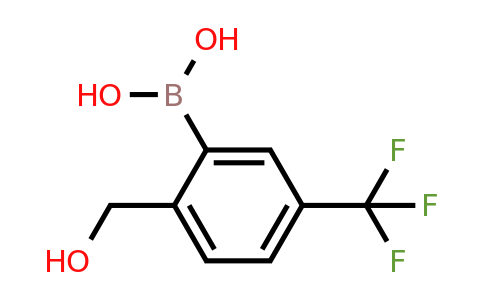 174671-50-2 | (2-(Hydroxymethyl)-5-(trifluoromethyl)phenyl)boronic acid