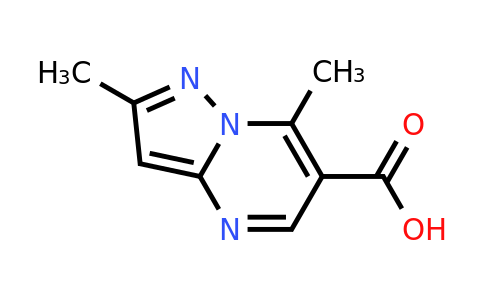 175201-51-1 | 2,7-DIMETHYLPYRAZOLO[1,5-A]PYRIMIDINE-6-CARBOXYLIC ACID