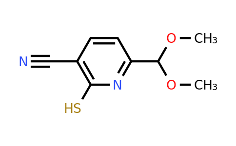 175277-23-3 | 6-(Dimethoxymethyl)-2-mercaptonicotinonitrile