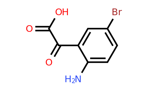 17617-25-3 | 2-(2-Amino-5-bromophenyl)-2-oxoacetic acid
