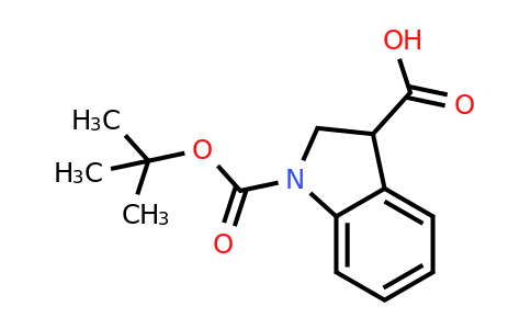 177201-79-5 | 1-[(2-methylpropan-2-yl)oxycarbonyl]-2,3-dihydroindole-3-carboxylic acid