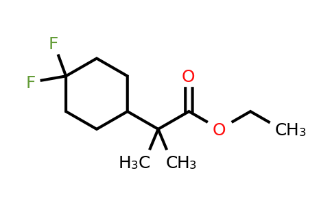 1773507-89-3 | ethyl 2-(4,4-difluorocyclohexyl)-2-methylpropanoate