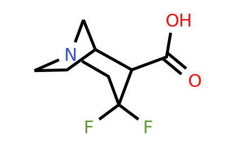 1780458-45-8 | 1-Azabicyclo[3.2.1]octane-4-carboxylic acid, 3,3-difluoro-