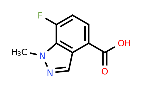 1780632-73-6 | 7-fluoro-1-methyl-1H-indazole-4-carboxylic acid