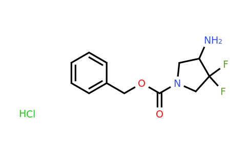 1781600-48-3 | 1-Pyrrolidinecarboxylic acid, 4-amino-3,3-difluoro-, phenylmethyl ester, hydrochloride