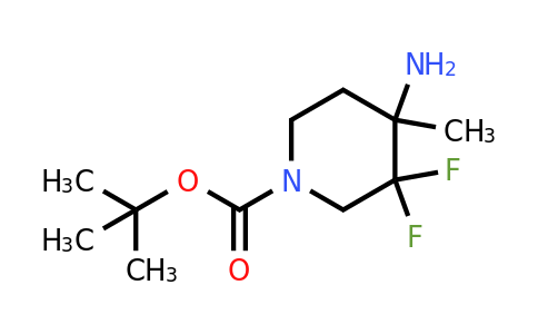 1781661-06-0 | tert-Butyl 4-amino-3,3-difluoro-4-methylpiperidine-1-carboxylate